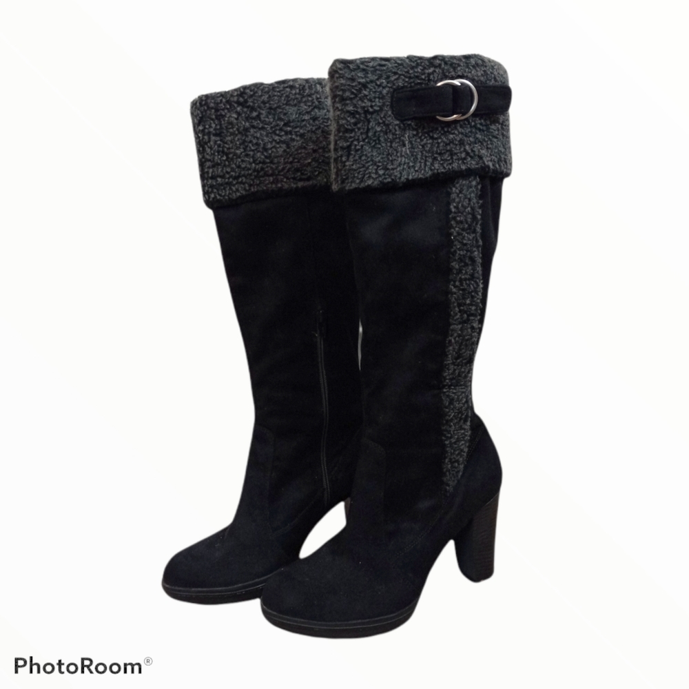Naturalizer N5 Comfort Trinity Faux Suede Knee High Boots